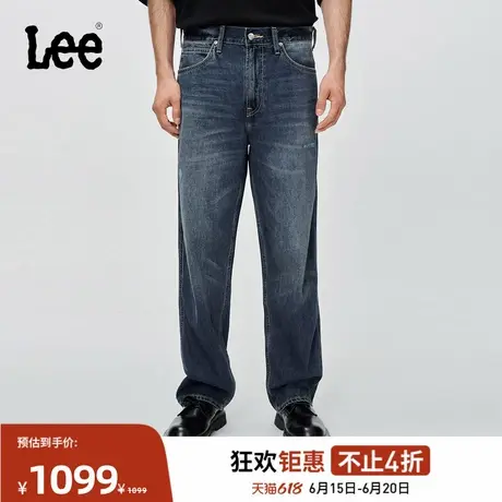 Lee商场同款25早秋新品EasyRider761宽松阔腿男牛仔裤休闲潮流商品大图