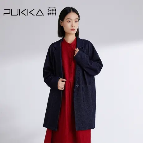 蒲PUKKA 原创设计西装外套女春装新款休闲宽松高级感西服商品大图