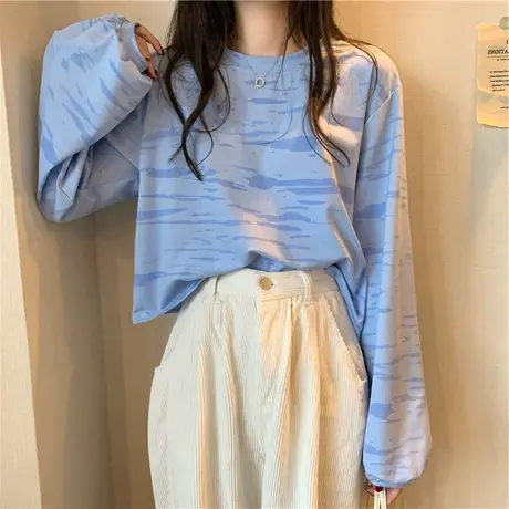 2023年早春秋冬季乌77外套chic卫衣女装ins超火慵懒风长袖上衣服商品大图