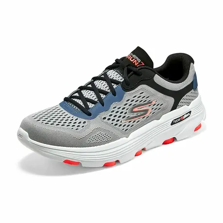 Skechers斯凯奇夏季男鞋轻质高回弹缓震跑步鞋舒适透气休闲运动鞋商品大图