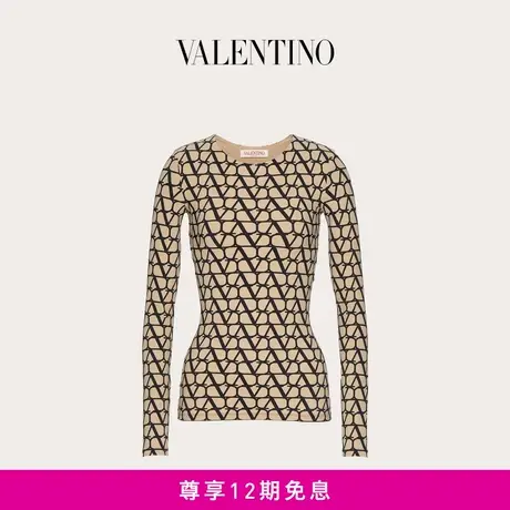【24期免息】华伦天奴VALENTINO女士V标志上衣商品大图