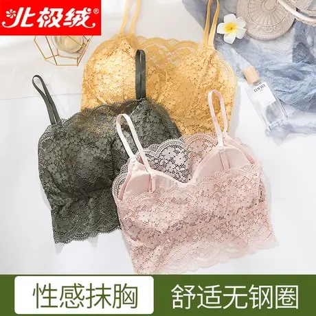 裹胸打底衫内搭美背吊带网红爆款背心内衣女聚拢防走光抹胸式文胸商品大图