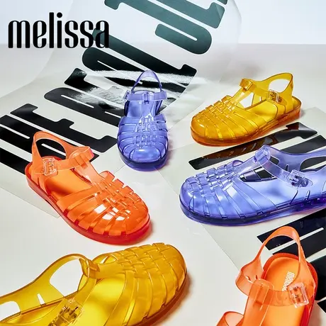 【预售】Melissa梅丽莎女士时尚编织潮流罗马猪笼果冻凉鞋33718图片