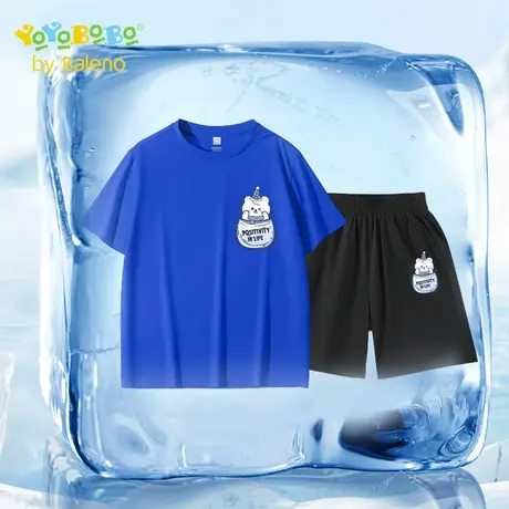 班尼路童装YBB系列男童套装夏2025新款儿童薄款速干夏装男童衣服商品大图