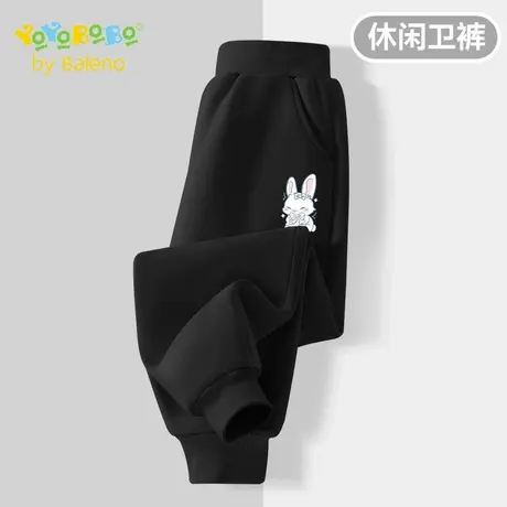 班尼路YBB系列女童运动裤2025新款儿童秋季休闲长裤女孩秋装卫裤图片