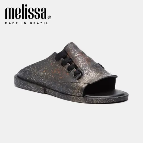 Melissa梅丽莎半拖平底百搭休闲个性女士露趾拖拖鞋凉拖32605S商品大图
