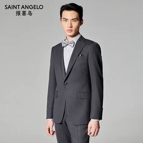【商场同款】报喜鸟2025秋季新款男士商务正装西服上衣西裤马甲男图片