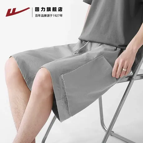 回力2025新款帅气百搭男士工装短裤外穿大码青少年运动五分裤潮S商品大图