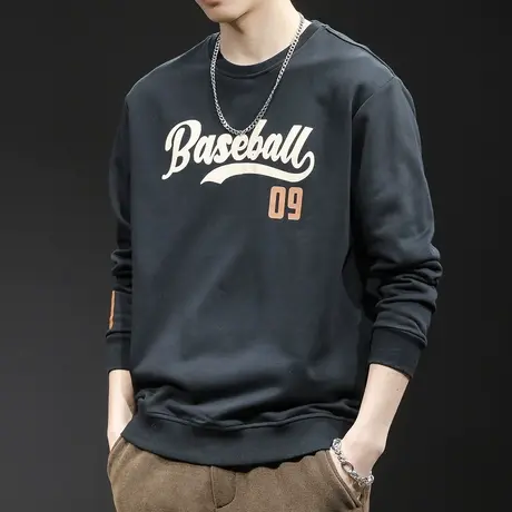 卫衣男春秋潮牌男款大码秋季2023新款男士加肥加大上衣长袖秋冬款图片