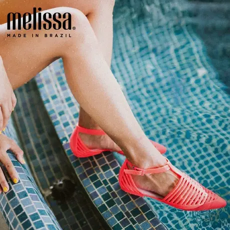 Melissa梅丽莎JasonWu合作款芭蕾舞尖头罗马猪笼女士凉鞋32513S商品大图