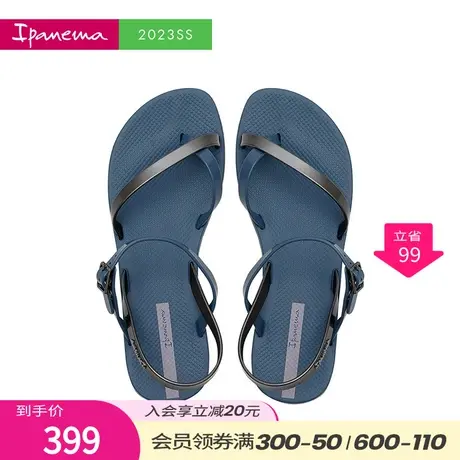 Ipanema依帕 时尚凉鞋女潮夹趾外穿2023夏季新款海边度假沙滩鞋图片