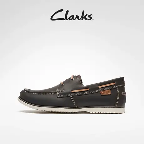 Clarks其乐男鞋春秋经典英伦风低帮休闲透气一脚蹬健步鞋男图片