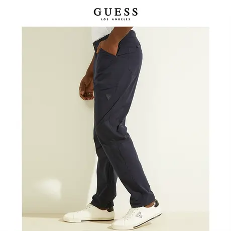 【38上新季】GUESS款男士纯色复古宽松休闲裤Z2GB16WEHR2图片