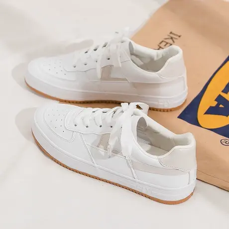 帆布鞋女ulzzang百搭复古港味小白鞋2020夏款板鞋女ins街拍潮鞋女图片