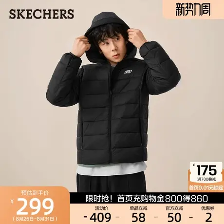 2025年秋冬新款连帽拉链外套棉服宽松舒适上衣男女同款纯色羽绒服图片