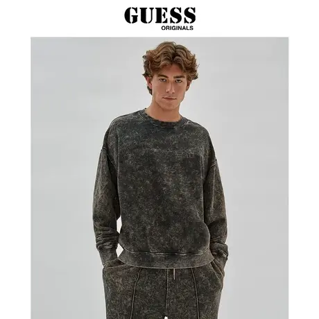 GUESS Originals  男士美式复古潮流长袖卫衣-M4RQ02KBJ31商品大图