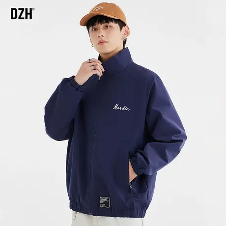 男士飞行员夹克男秋季冲锋衣工装外套男款2023新款男装上衣登山服商品大图