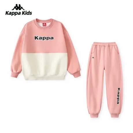 kappa背靠背儿童开学穿搭男女童秋装2024新款套装运动卫衣两件套图片