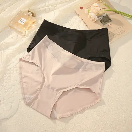 Shaply/莎莲妮商场同款女士内裤中腰包臀透气舒适亲肤三角短裤头图片
