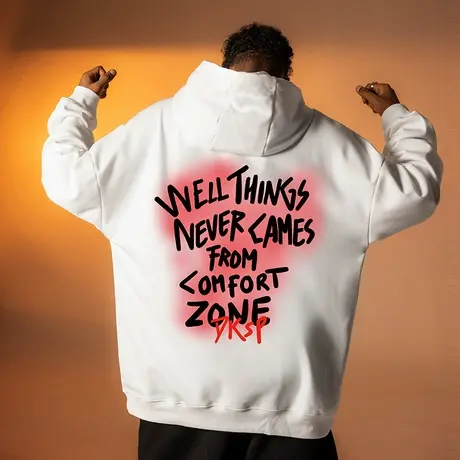 Nuthink国潮加绒加厚带帽潮流保暖卫衣潮牌男春秋款宽松大码外套商品大图