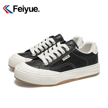 feiyue/飞跃厚底百搭运动鞋2024官方春季新款软底透气休闲鞋女鞋商品大图