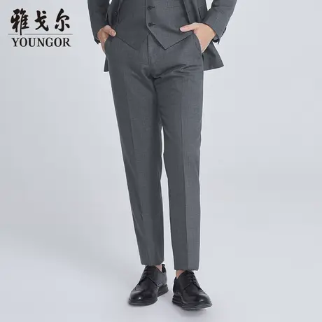 雅戈尔奥莱 商场同款男士西裤秋季新款官方商务休闲上班穿长裤男商品大图