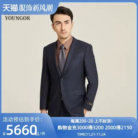 【商场同款】雅戈尔男士西服春季新款官方商务休闲西装外套S3804商品大图