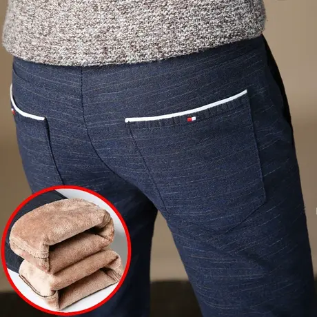 冬天冬裤棉裤加绒裤加厚秋冬款冬季男士休闲裤男裤子春裤外穿保暖商品大图