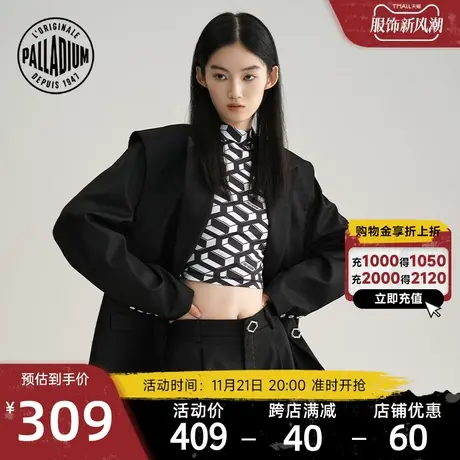 PALLADIUM帕拉丁春夏新款复古潮流宽松宽肩西装外套女177447图片