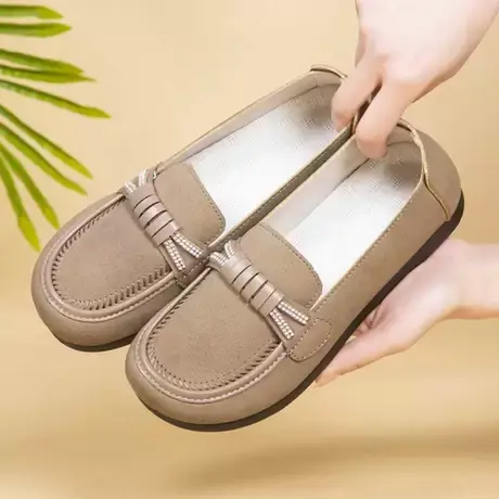 春秋款舒适妈妈鞋中老年奶奶鞋防滑软底老太太老北京布鞋女老人鞋商品大图