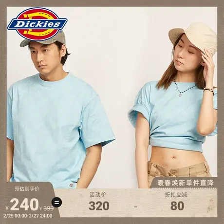 Dickies 工装春夏男女情侣满身印休闲短袖T恤宽松内搭图片