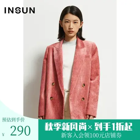 恩裳冬季轻熟气质都市摩登立体有型小西服女士外套西装图片