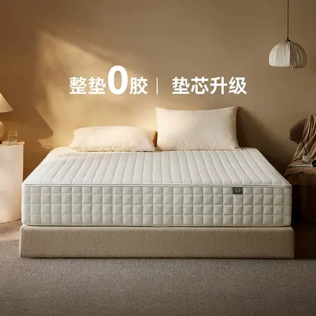 【U标·好好睡】全友家居0胶水独袋弹簧可拆洗卧室家用席梦思床垫图片