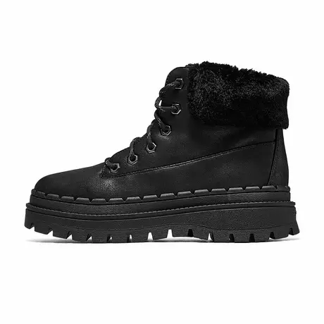 Skechers斯凯奇女子春夏加绒保暖雪地靴厚底减震中帮休闲鞋169032商品大图