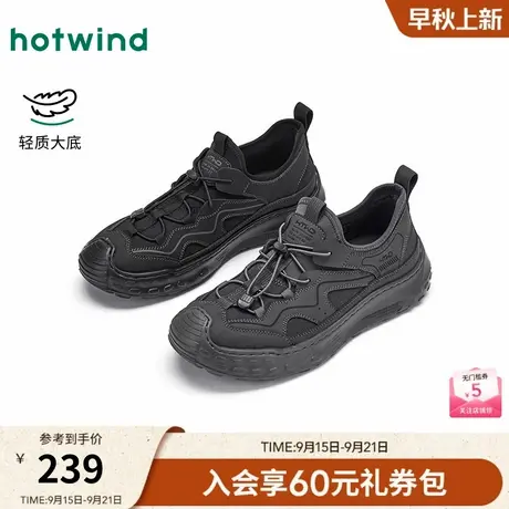 热风2025年秋季新款男士时尚休闲鞋商品大图
