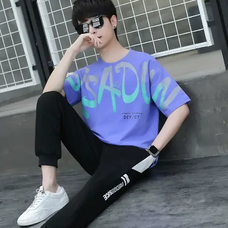 12短袖t恤男13-15岁青少年运动套装14初中学生男孩夏装帅气大童16商品大图