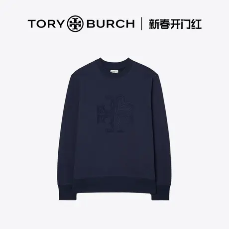 【12期免息】TORY BURCH 汤丽柏琦  棉质套头卫衣 83227商品大图