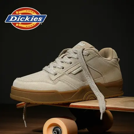 Dickies板鞋男款秋季2025新款鞋子厚底潮流男鞋面包鞋男士休闲鞋商品大图