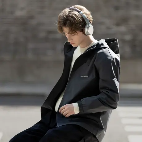 唐狮【三合一】秋冬男款连帽外套三合一冬季男款保暖外套百搭TD图片