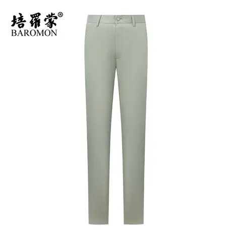 BAROMON/培罗蒙2024春季新款男士商务长裤子微弹百搭修身休闲裤商品大图