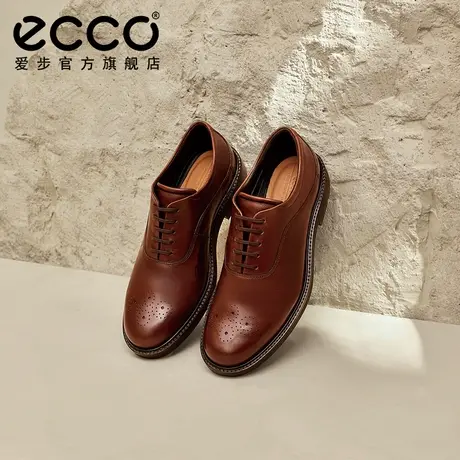 【会员0元试用】ECCO爱步24年新款真皮商务牛津鞋 都市伦敦525674图片
