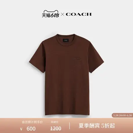 COACH/蔻驰男女通用基本款T恤商品大图