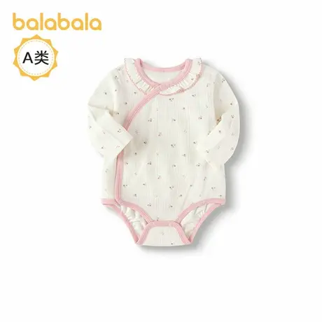 【商场同款】巴拉巴拉婴儿连体衣三角衣2025新款女童甜美精致洋气商品大图