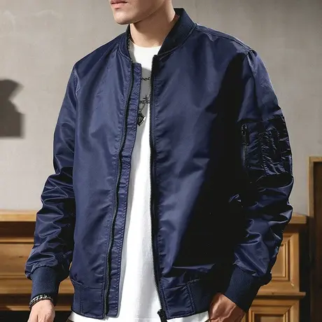 夹克潮男2022秋冬季新款潮牌ins时尚百搭宽松防风夹克宽松外套男图片