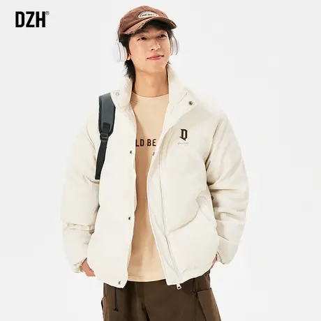 男士冬季韩系穿搭棉服男冬季加厚保暖立领外套2023新款面包服棉衣商品大图