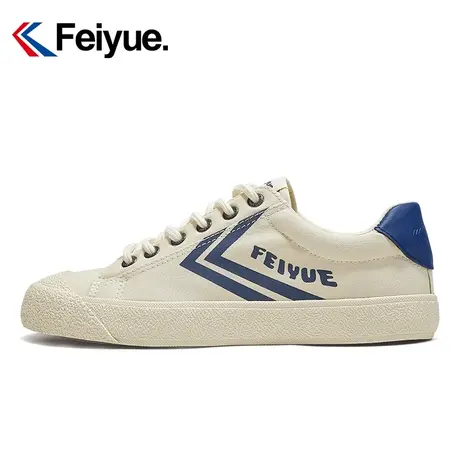 feiyue/飞跃帆布鞋女复古日系休闲帆布鞋男秋季街拍潮流百搭女鞋商品大图