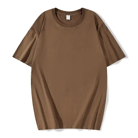 200g短袖t恤休闲宽松圆领男士夏季薄款上衣简约打底衫半袖体恤潮商品大图