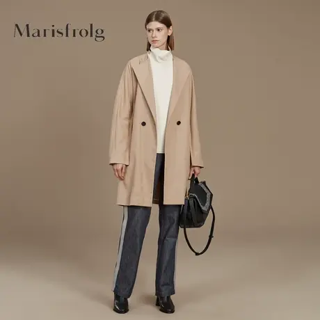 【奥莱清仓保暖季特价 】玛丝菲尔风衣商品大图