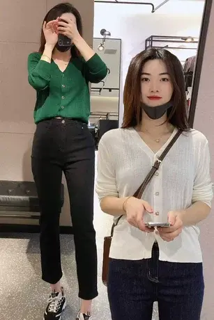 气质时尚针织开衫女薄款2023新款早秋休闲洋气显瘦外搭上衣外套潮商品大图