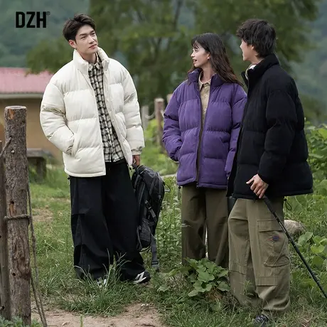 男士冬季外套男棉服潮高级感情侣装2023年新款秋冬加厚面包服棉袄图片